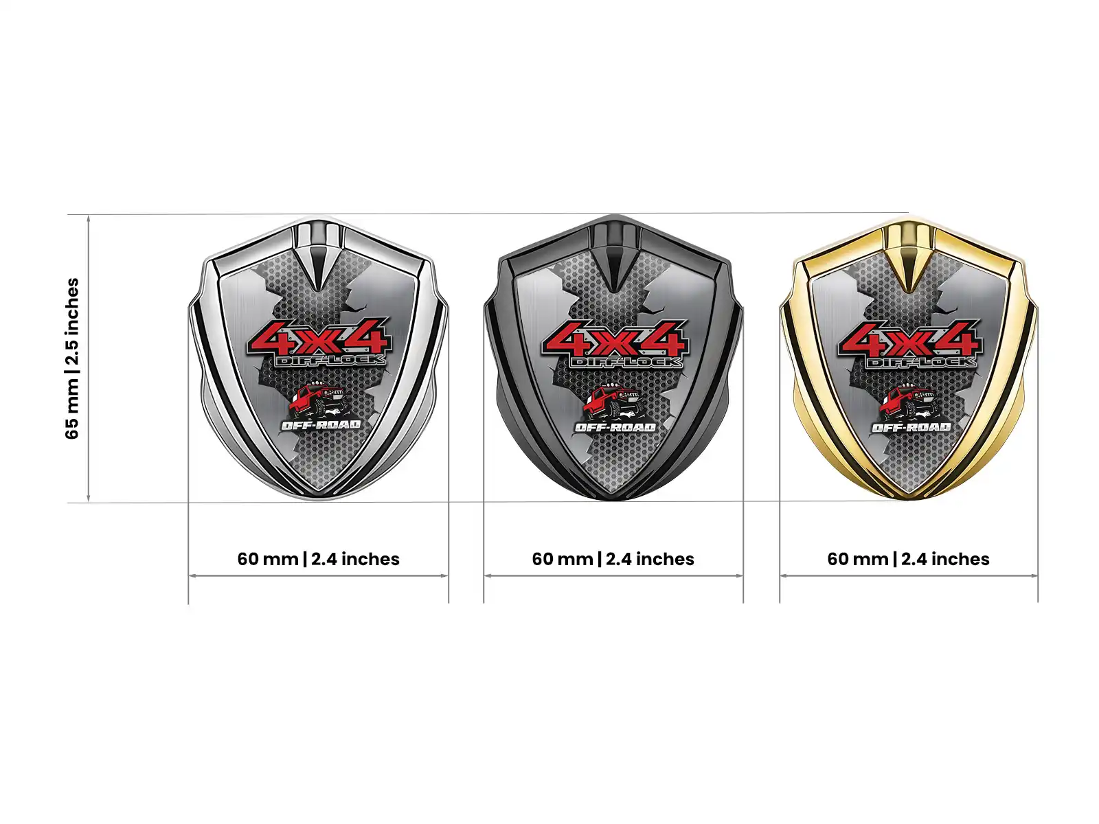 Luxury Car Badge Max Design Sturdy Max